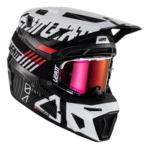 Casco Leatt 9.5 Kit Moto Motocross Atv Enduro Moto Marelli