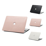 Case Capa  Notebook Para Macbook 2020 Pro 13.3 (in)  Couro
