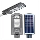 Foco Solar Para Poste 60w Luz Blanca+ Soporte Y Pernos