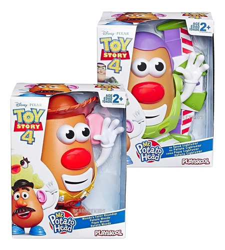 Toy Story 4 Cara Papa Woody Buzz Lightyear 17 Playskool $x2