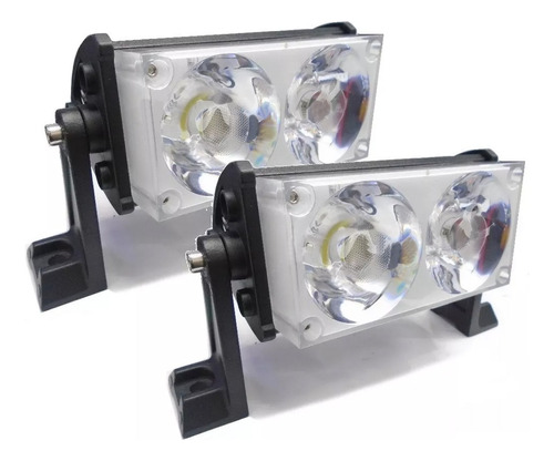 Pack X2 Foco Neblinero Led 60w 4000 Lúmenes Auto 4x4