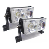 Pack X2 Foco Neblinero Led 60w 4000 Lúmenes Auto 4x4