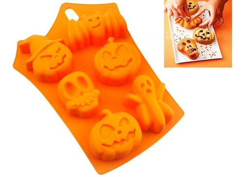 Molde Silicon Halloween Murcielago- Gelatina Repostería