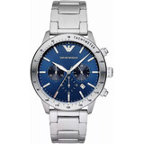 Reloj Emporio Armani Mario Ar11306 De Acero Inox. P/hombre