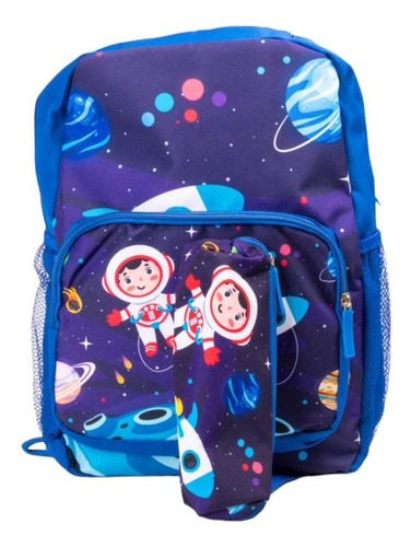 Set Escolar Mochila Lunchera Cartuchera Calidad Premium