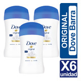 Desodorante Dove Original Barra Pack De 6 Unidades