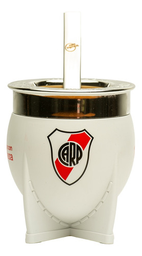 Mate Pampa Xl River Plate + Bombilla Térmico + Packaging 