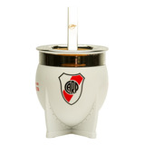 Mate Pampa Xl River Plate + Bombilla Térmico + Packaging 