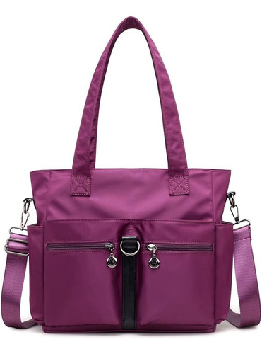 Bolso Bandolera Popoti Para Mujer, Bolso De Mano De Nailon