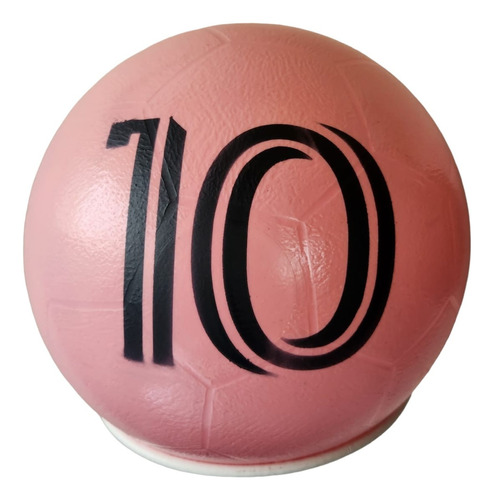 Pelota Futbol Del 10 N5 Pvc Goma Alta Resistencia 250 Grs