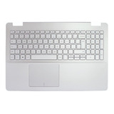 Palmrest Com Teclado Dell Inspiron 5584 Dp/n 0dfx5j - Prata