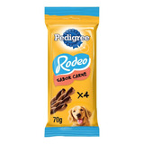 Pedigree Rodeo Snacks Para Perros Adultos Sabor Carne 4un