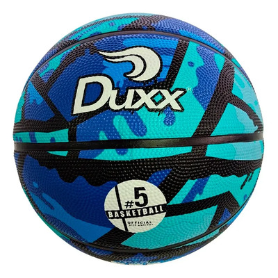 Balón de Basquetbol Duxx Flow #5 Hule Antiderrapante Diseño Urbano Colores Vibrantes Outdoor\u002FIndoor | MercadoLibre