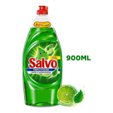 Salvo Jabon Líquido Limón Y Hierbabuena 900ml - 1 Pieza