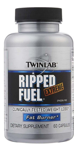 Ripped Fuel Extreme Twinlab Fat Burner 60 Cáps! Usa!