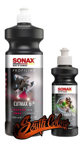 Kit Pulidores Sonax Cut Max Y Perfect Finish Southcolors