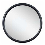 Round Wall Mirror Black Metal Frame Mirrors Wall Mount Hook 