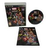 Marvel Vs Capcom 3 Midia Original Fisico Ps3 -loja Fisica Rj