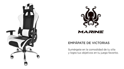 Silla Gamer Naceb Technology Marine Na-0901 Silla Gaming