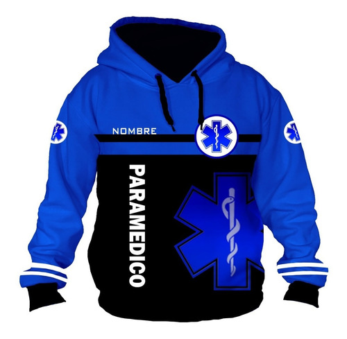 Buzo O Campera Capucha Zt Bczt-0662- Emergencias Medicas 2