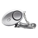 2 Alarma Personal 130db Llavero De Alarma De Seguridad Plata