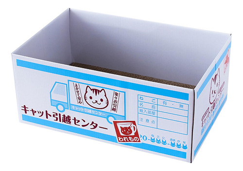 Caja Rascadora De Cartón Para Gatos, Tablero Rascador Para