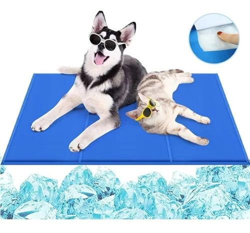 Manta Refrescante Xl Mascotas Alfombra Fria Cooling 93x78