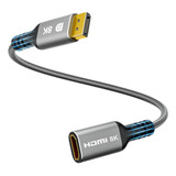 Togconn - Cable Adaptador Displayport A Hdmi 8k, Displayport