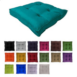 Almofada Cadeira Sofá Assento Futon Decorativa Cheia 45x45 