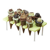 Suporte Com Pega Cone Trufado - Confeitaria - Bluestar