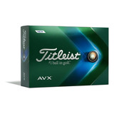 Bolas De Golf Titleist Avx, Blancas (una Docena)