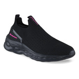 Tenis Sonair Negro Para Mujer Croydon