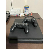 Playstation 4 Slim 500gb Com Dois Controles + Gta 5