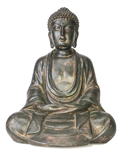 Estátua Decorativa Buda Para Stúdios E Templos Yoga