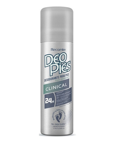 Deo Pies Desodorante Para Pies Spray Clinical 260 Ml