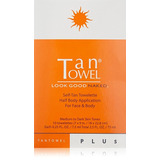 Tan Toalla Autobronceador Towelette Plus, 10 Conde