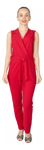 Palazzo Jumper Jumpsuit Elegante Formal De Moda Para Dama 