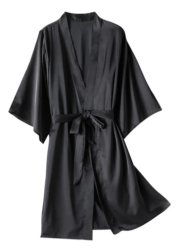 Pijama De Seda Satinada Para Mujer, Lencería, Batas