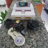 Console Super Nintendo Completo Snes - Leia O Anuncio