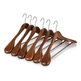 Topia Hanger Perchas De Madera De Hombro Ancho, Perchas Para