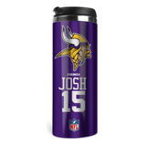 Termo Minnesota Vikings Personalizado Con Tu Nombre