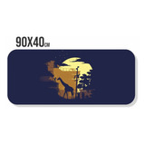 Mouse Pad Gamer Grande The Last Of Us 90x40 Personalizado