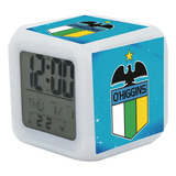 Reloj Despertador Deportes Ohiggins Con Luz Led