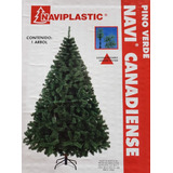 Arbol De Navidad Naviplastic Navi Canadiense 1.60 Cms Verde 