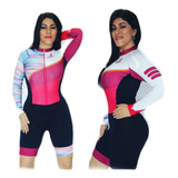 Enterizo Ciclismo Mujer Badana 20d