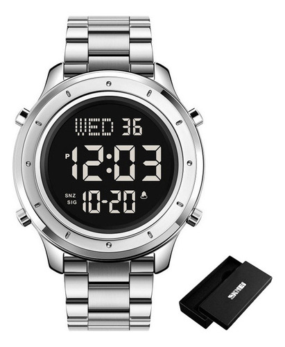 Relojes Digitales De Lujo Impermeables De Acero Inoxidable S