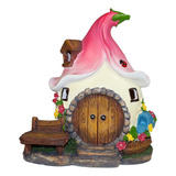 Garden Ornament, Energy Lit Fairy House