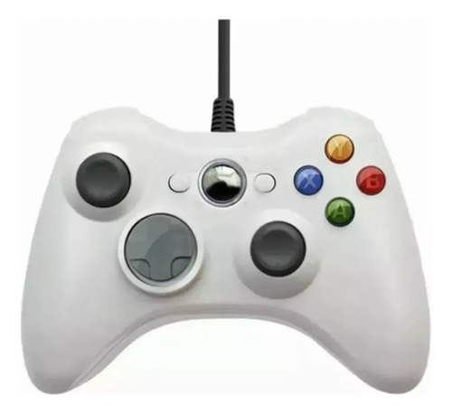 Control Usb Alambrico Para Xbox 360/ Fat /slim Y Pc Gamepad