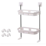 Organizador Cosmeticos Baño 2 Niveles Cocina Repisa Estante