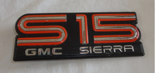 Emblema S15 Gmc Sierra Mide 15x6 Cms Foto 2